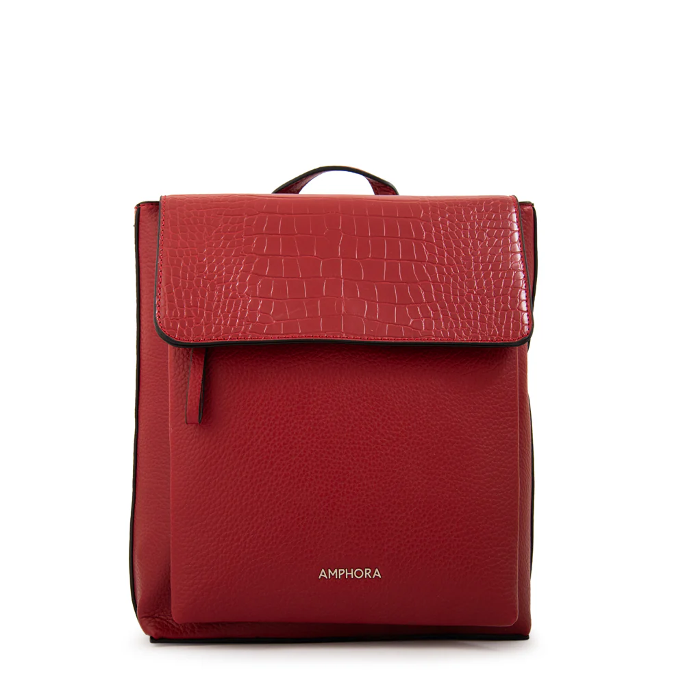 MOCHILA CHARLOTE ROJO