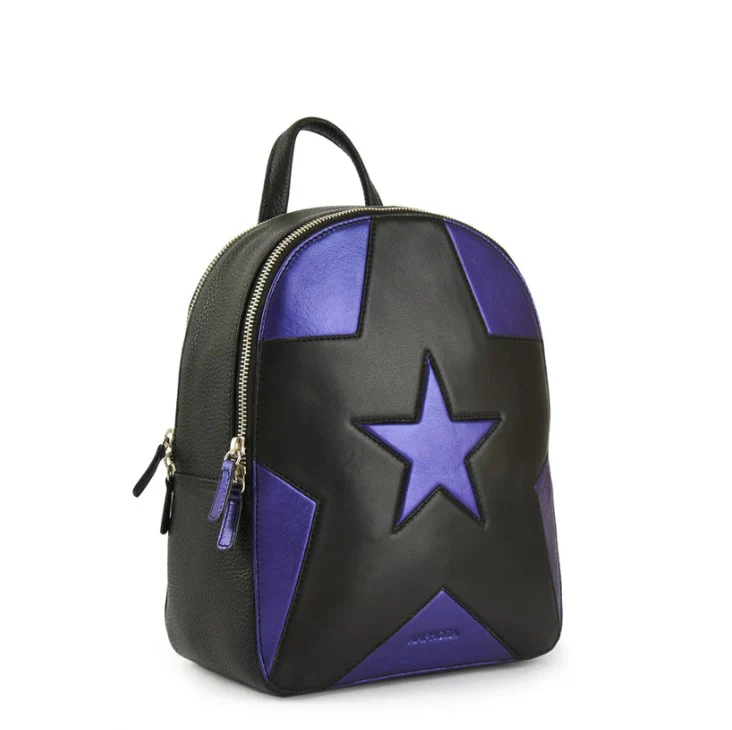 MOCHILA CUERO ETOILES MIX COLORES - Image 2