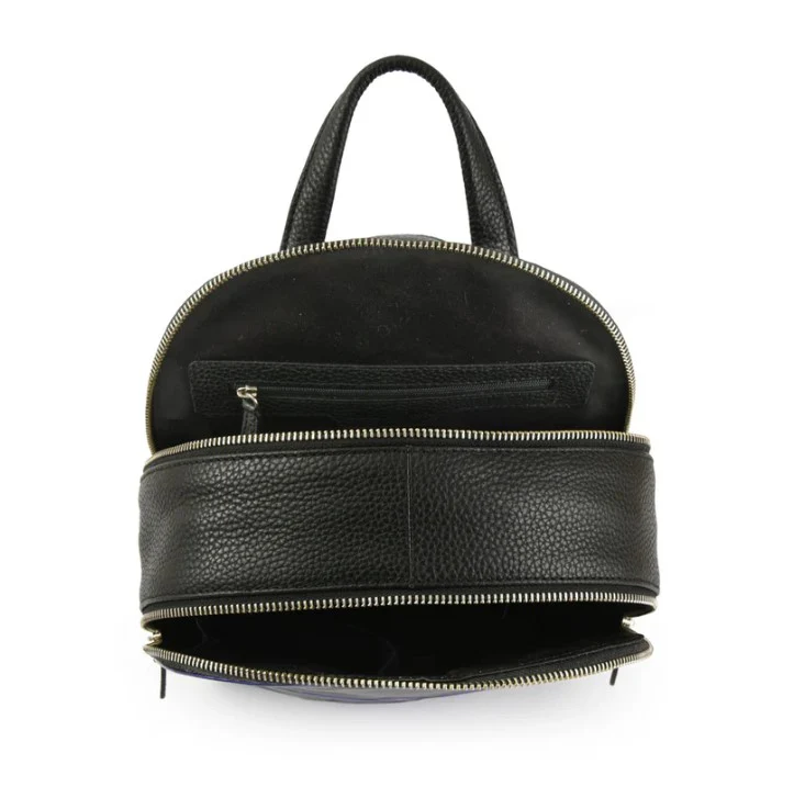 MOCHILA CUERO ETOILES NEGRO - Image 4