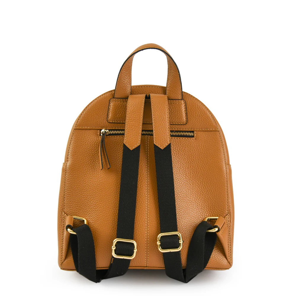 MOCHILA CUERO NILE CAMEL - Image 3