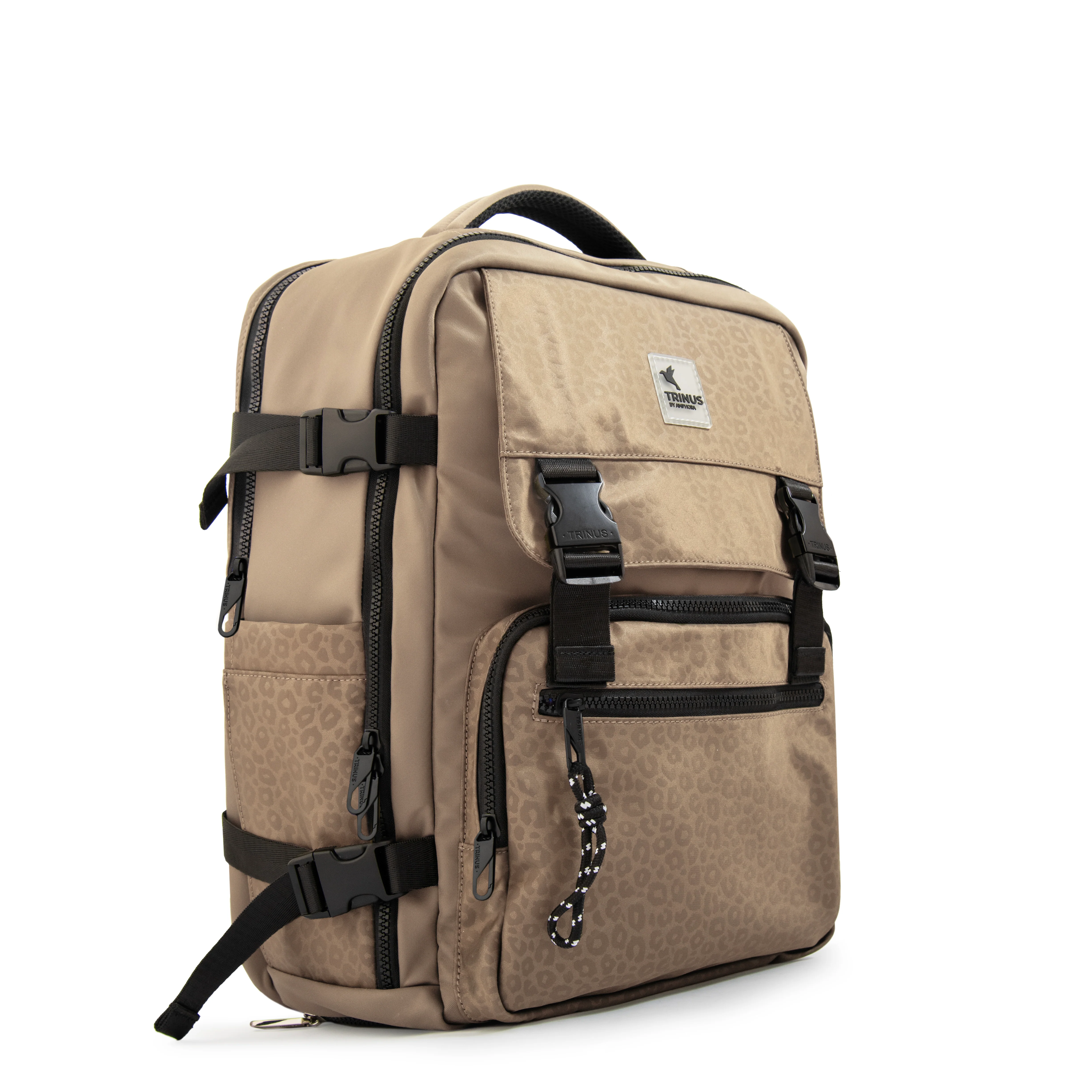 MOCHILA DE VIAJE COLLEGE TAUPE - Image 2
