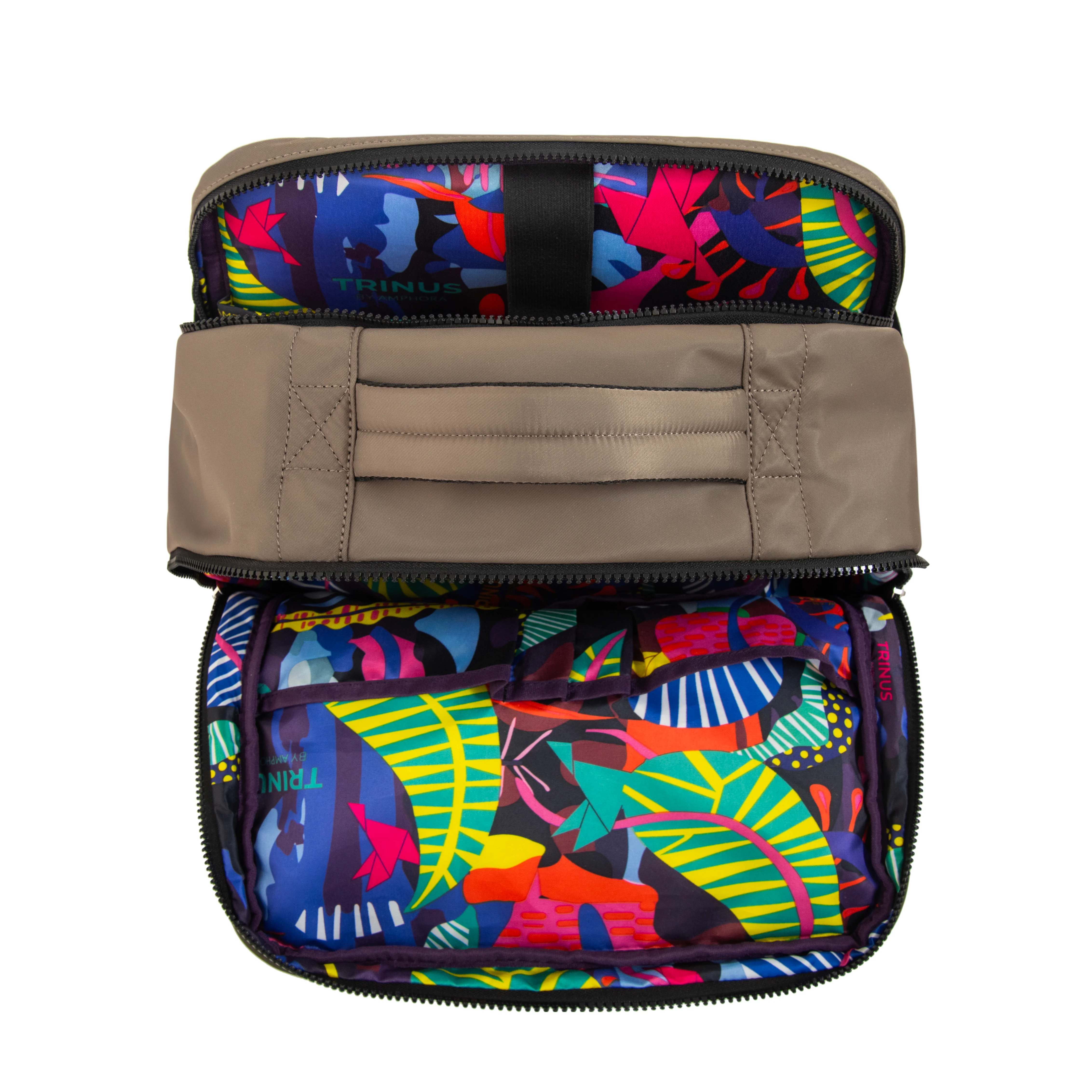 MOCHILA DE VIAJE COLLEGE TAUPE - Image 4
