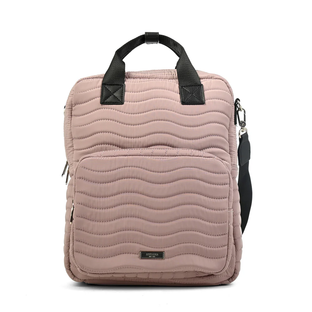 MOCHILA EVELYN PORTA NOTEBOOK 13" ROSA