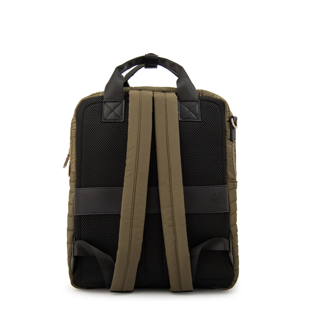 MOCHILA EVELYN PORTA 13" NOTEBOOK VERDE - Image 3