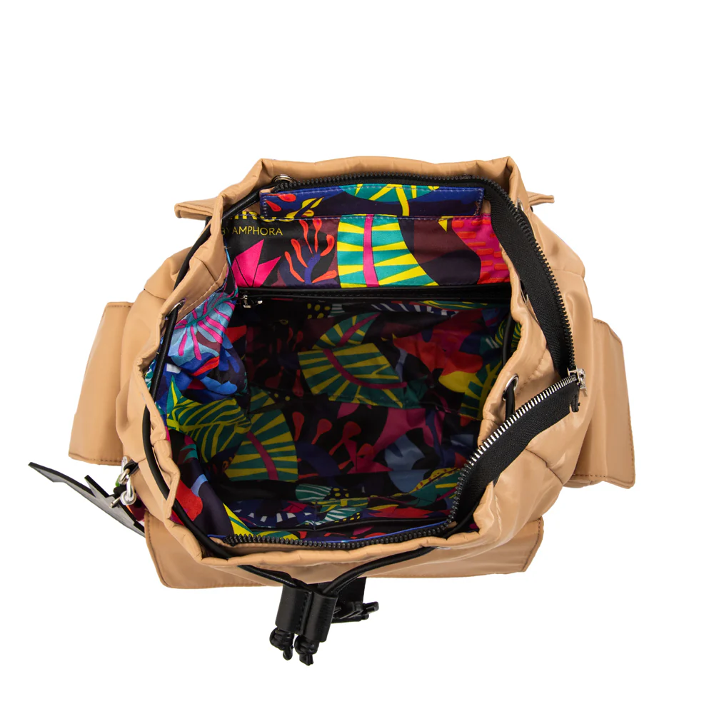 MOCHILA MELANIA BEIGE - Image 5