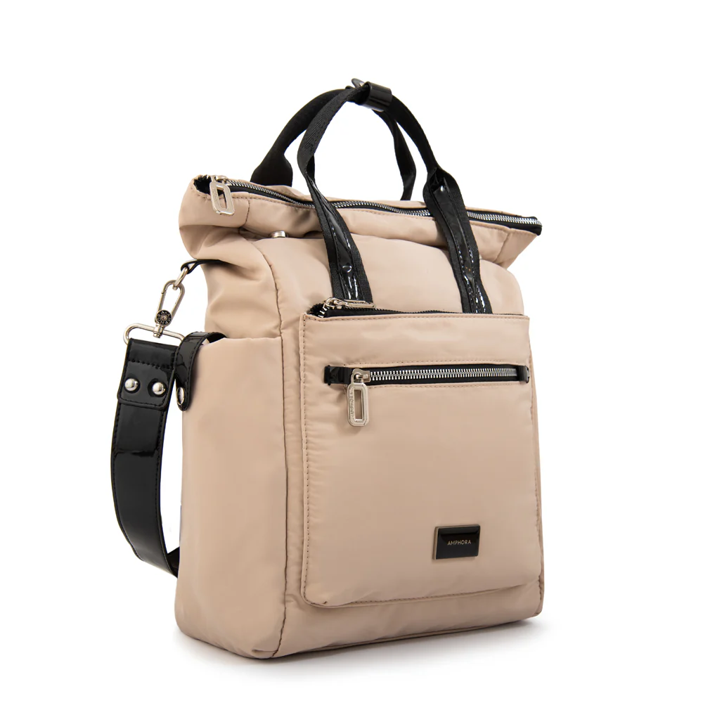 MOCHILA PORTA NOTEBOOK 13" CECILIA BEIGE - Image 2