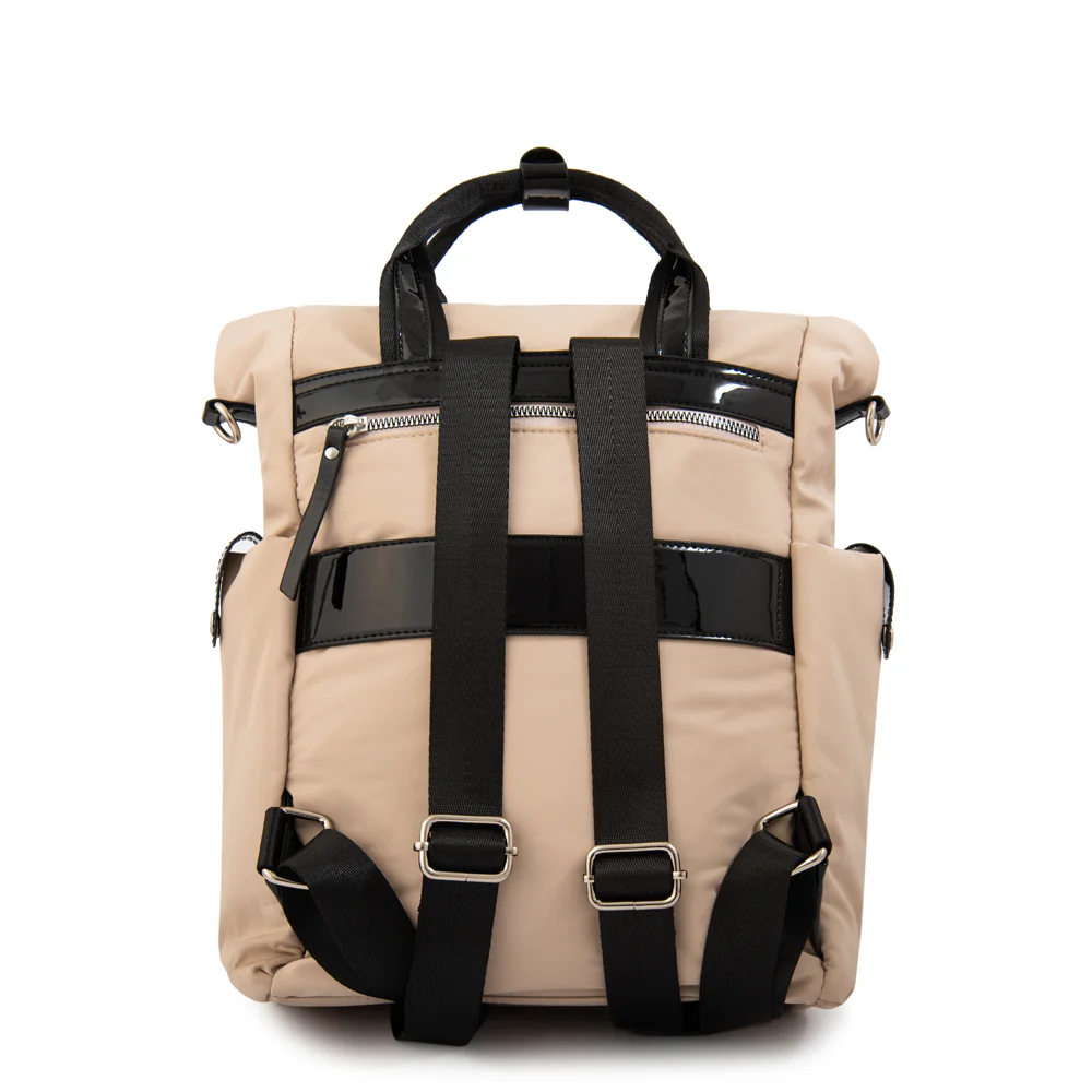 MOCHILA PORTA NOTEBOOK 13" CECILIA BEIGE - Image 3