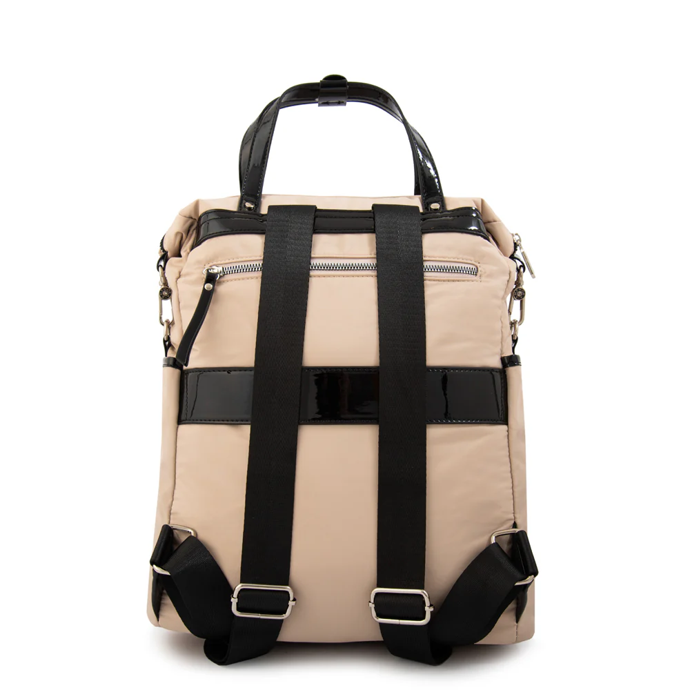 MOCHILA PORTA NOTEBOOK 14" CECILIA BEIGE - Image 3