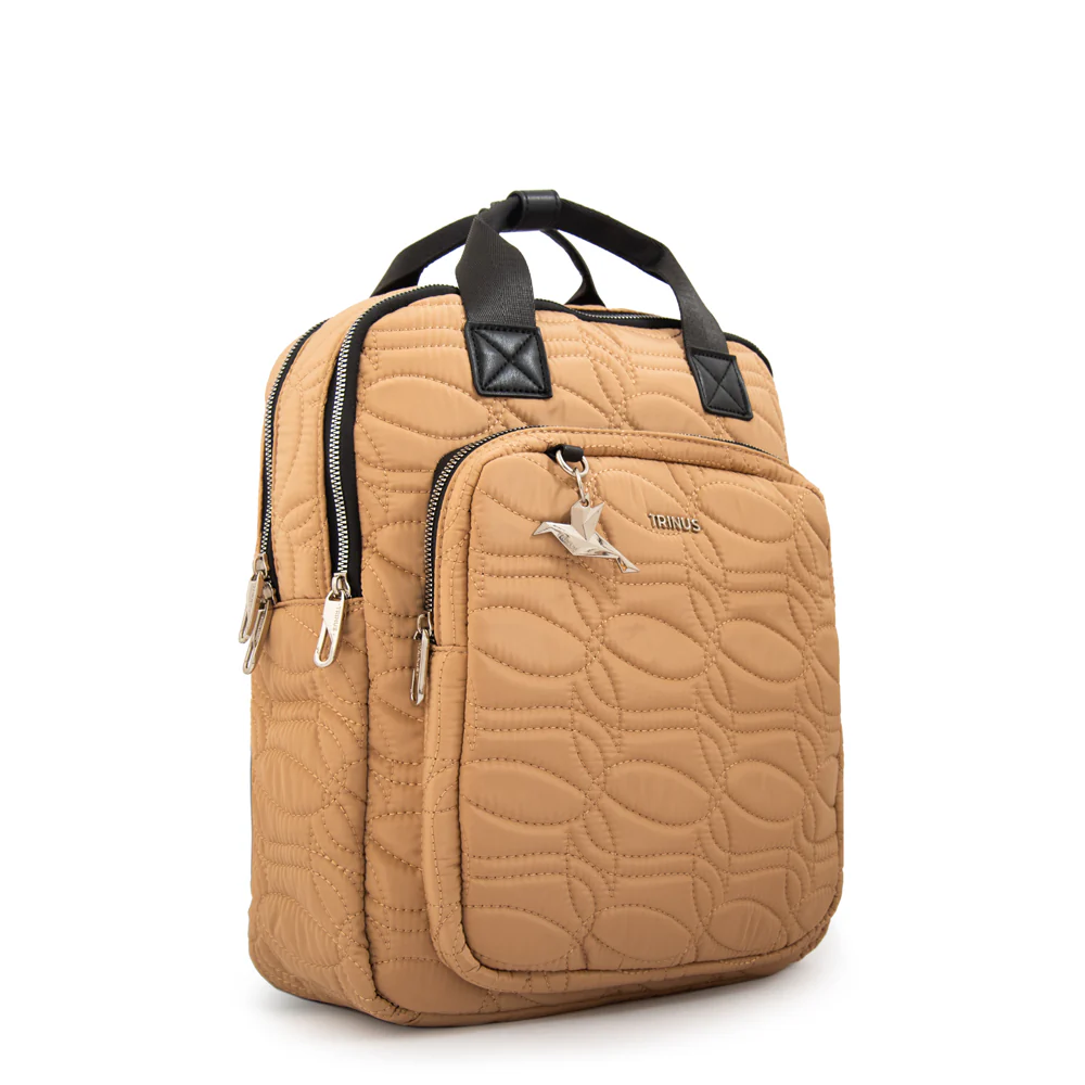 MOCHILA PORTA NOTEBOOK 13" IVANCA BEIGE - Image 2