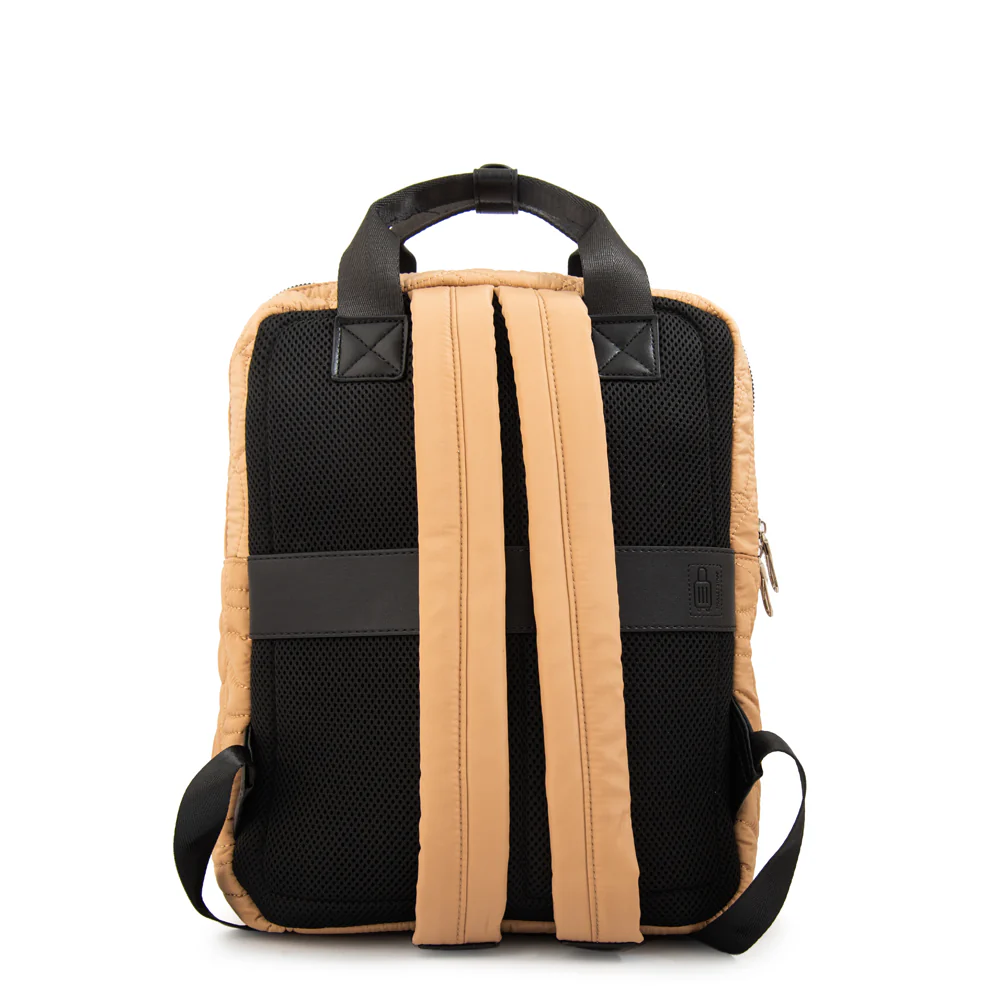 MOCHILA PORTA NOTEBOOK 13" IVANCA BEIGE - Image 3