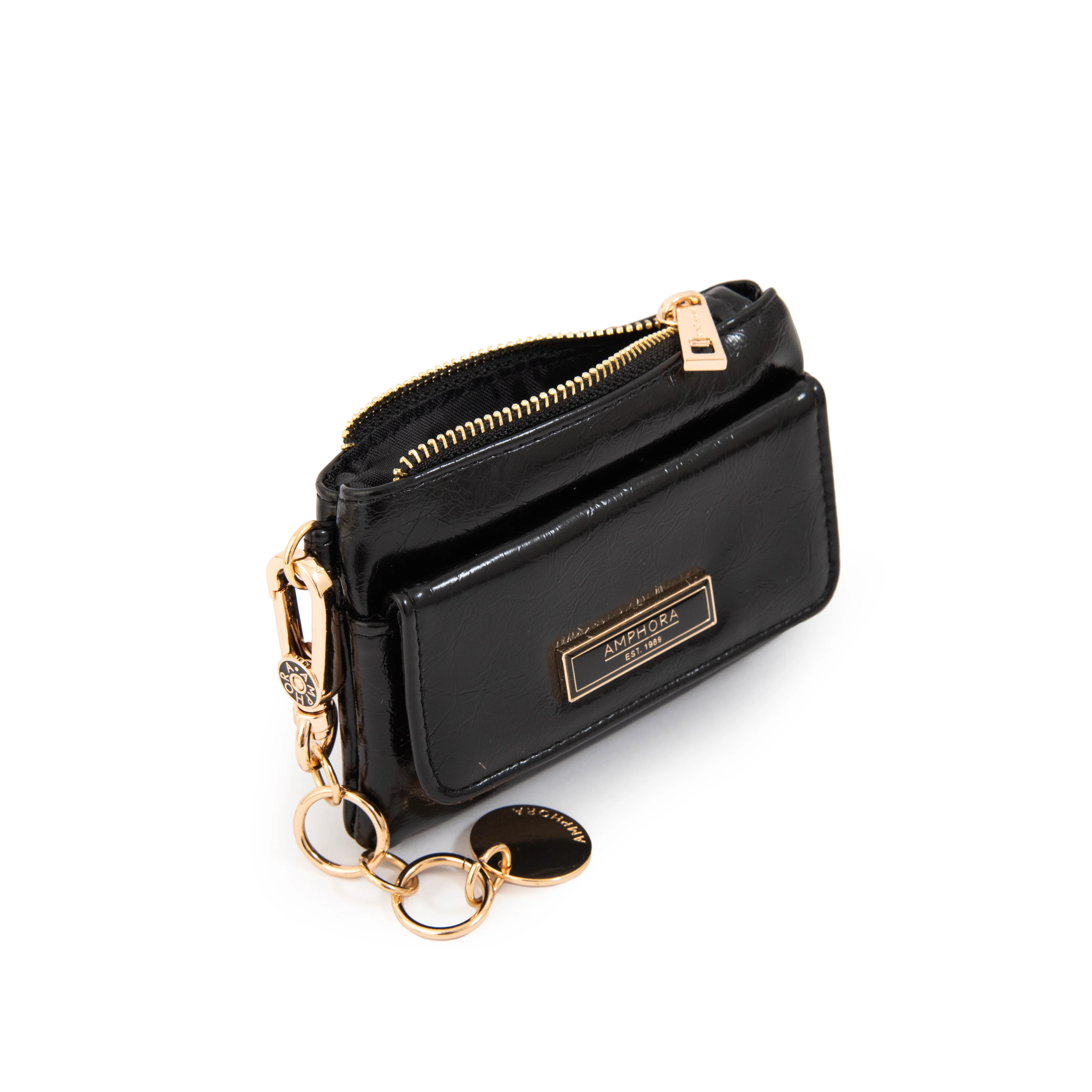 MONEDERO CON BOLSILLO FRONTAL ARLET NEGRO - Image 3