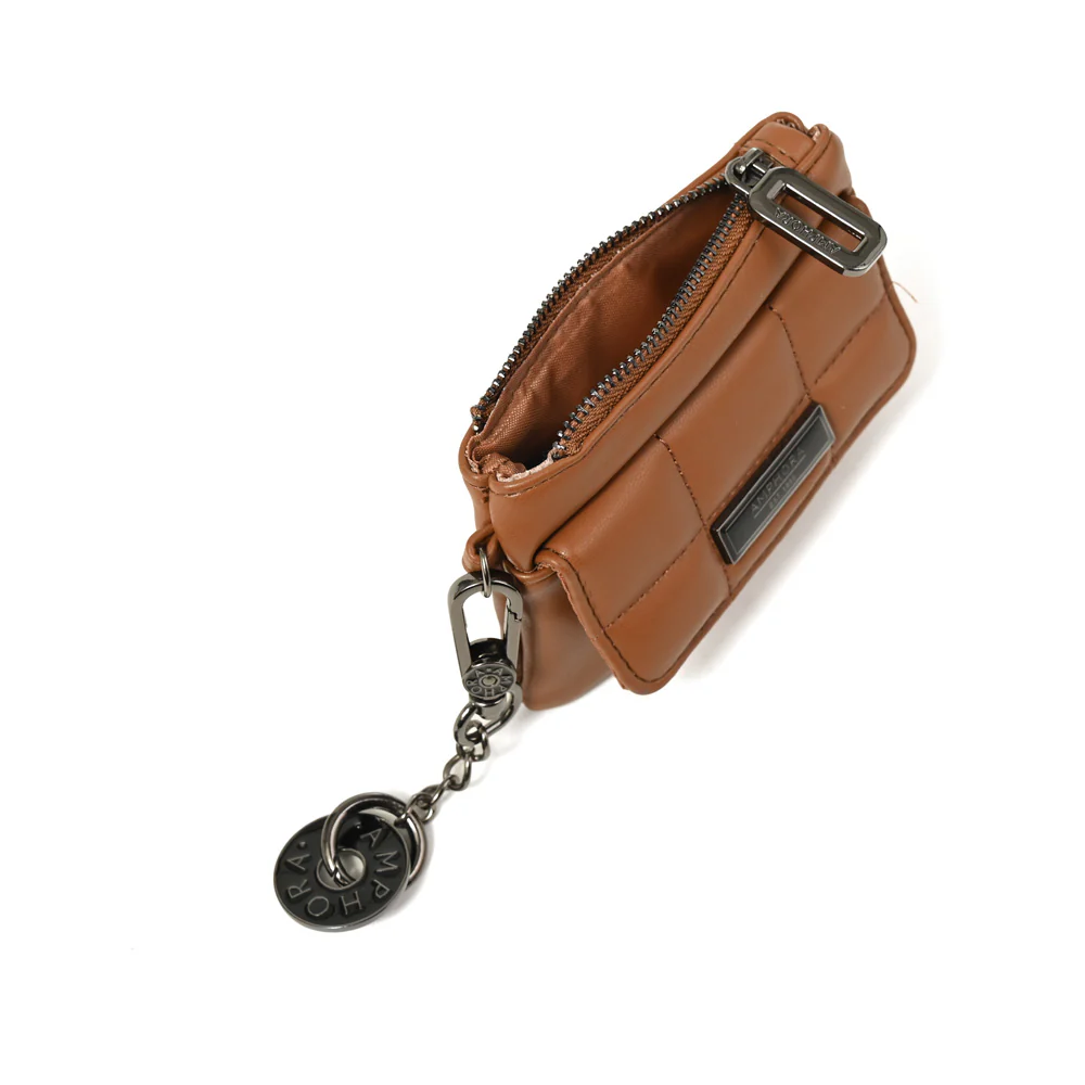 MONEDERO CON BOLSILLO FRONTAL VANIA CAMEL - Image 3