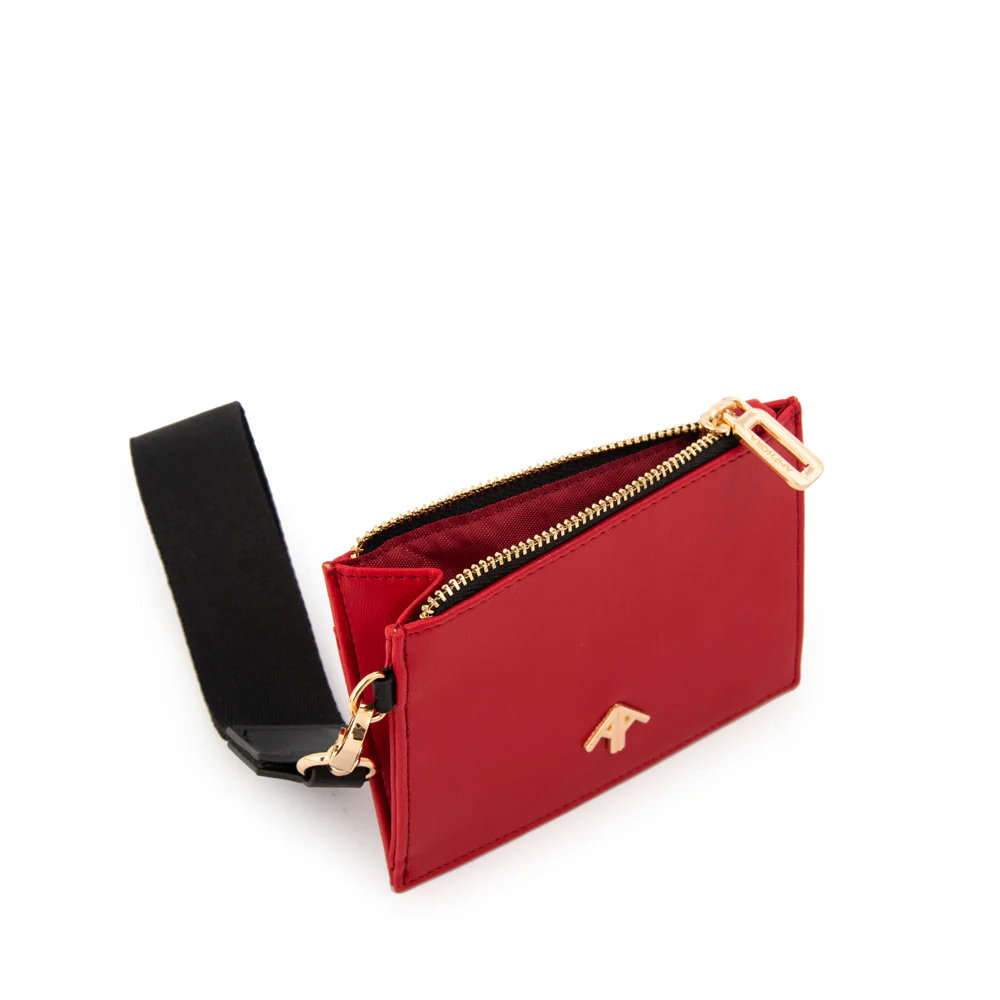 MONEDERO CON TARJETERO LULLABY ROJO - Image 3