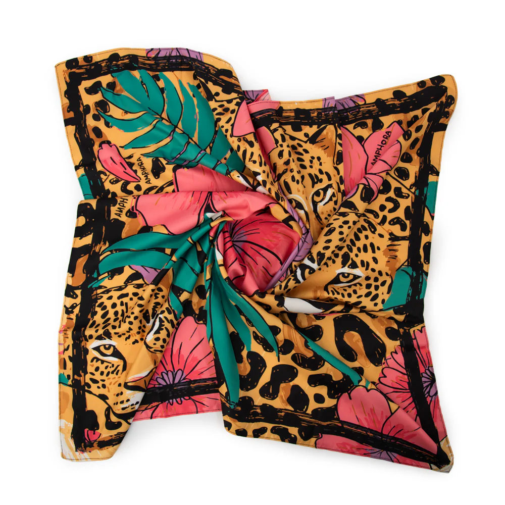 PAÑUELO MEDIANO ROCIO CAMEL - Image 3