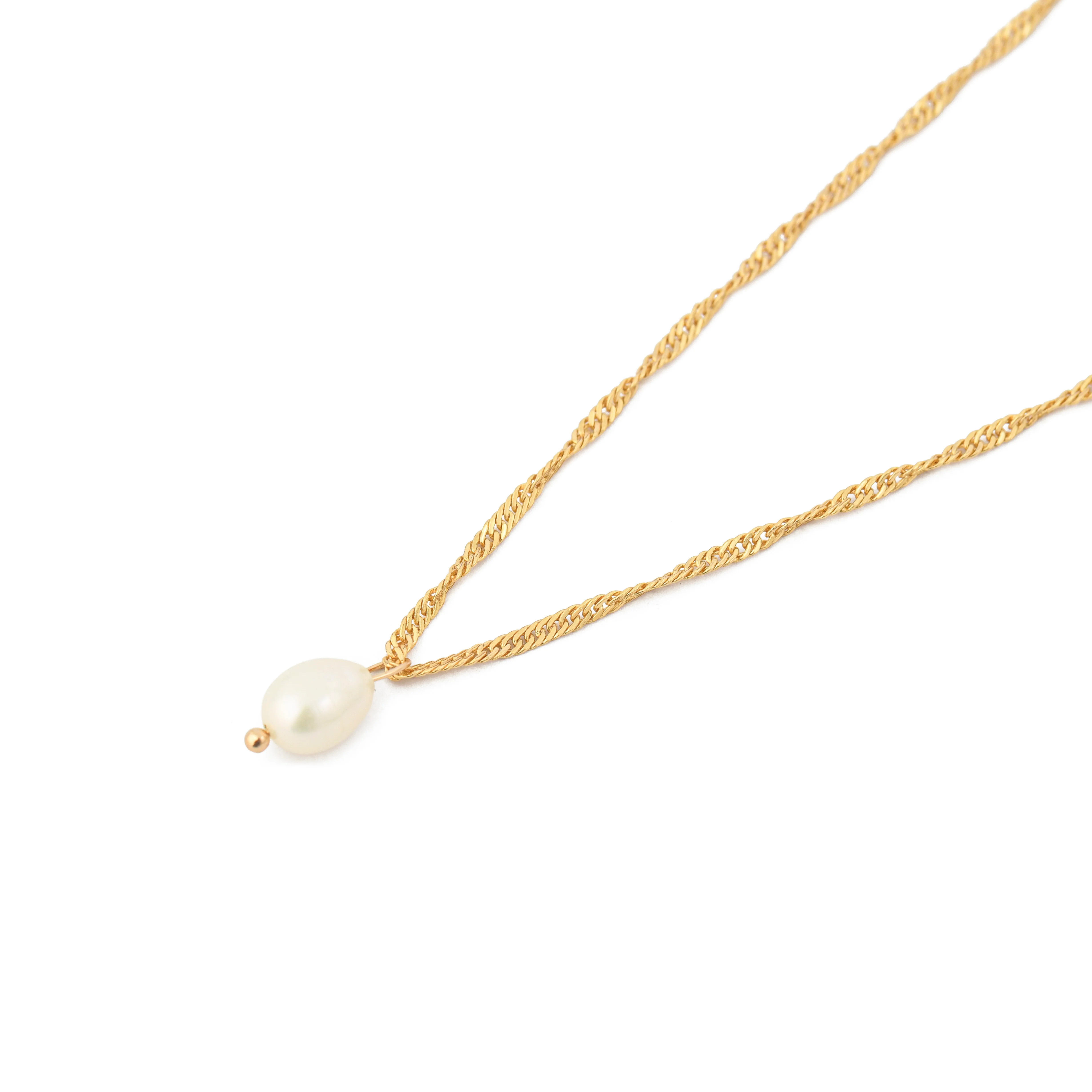 COLLAR CON COLGANTE PERLINA GOLD - Image 2