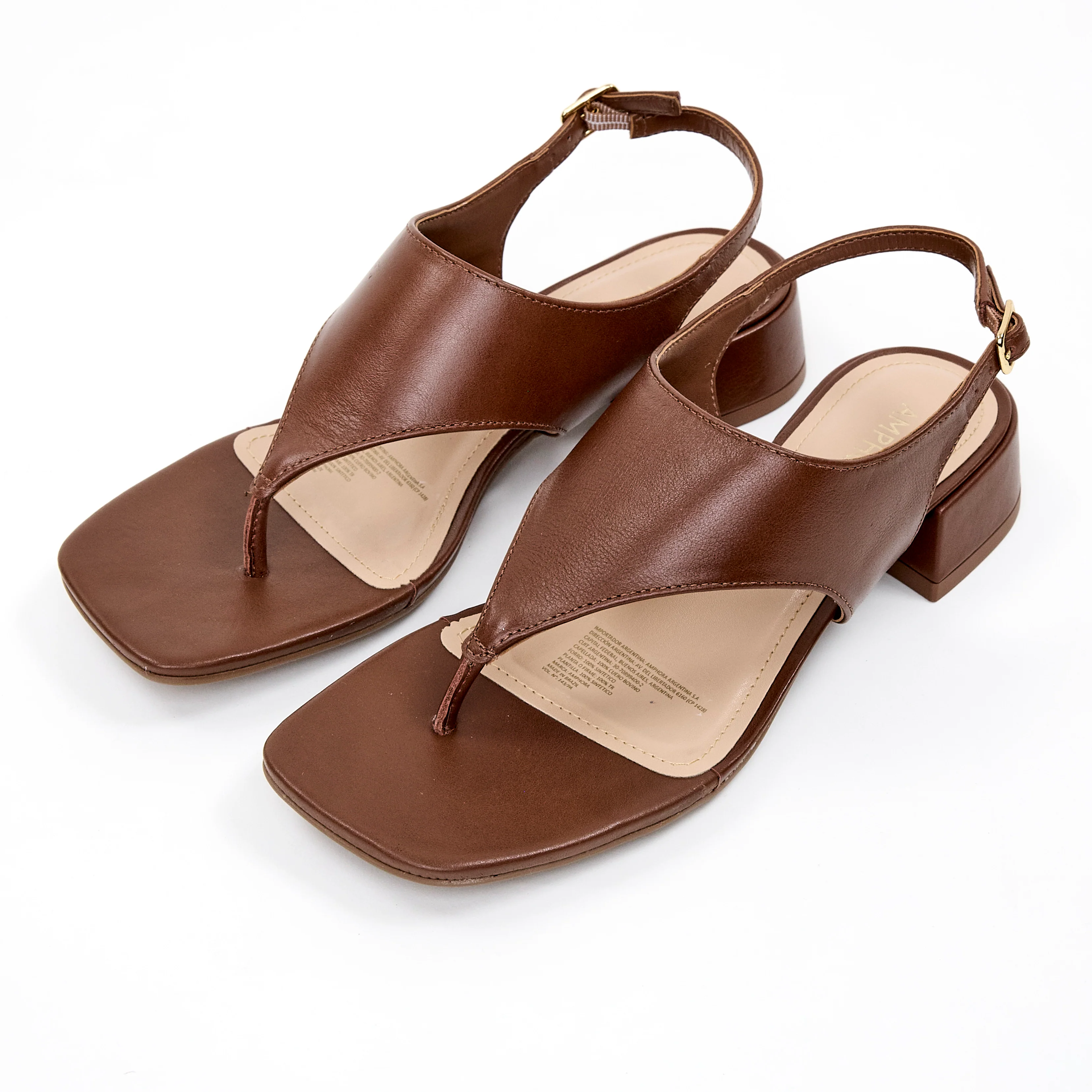 SANDALIA AMALFI MARRÓN - Image 3