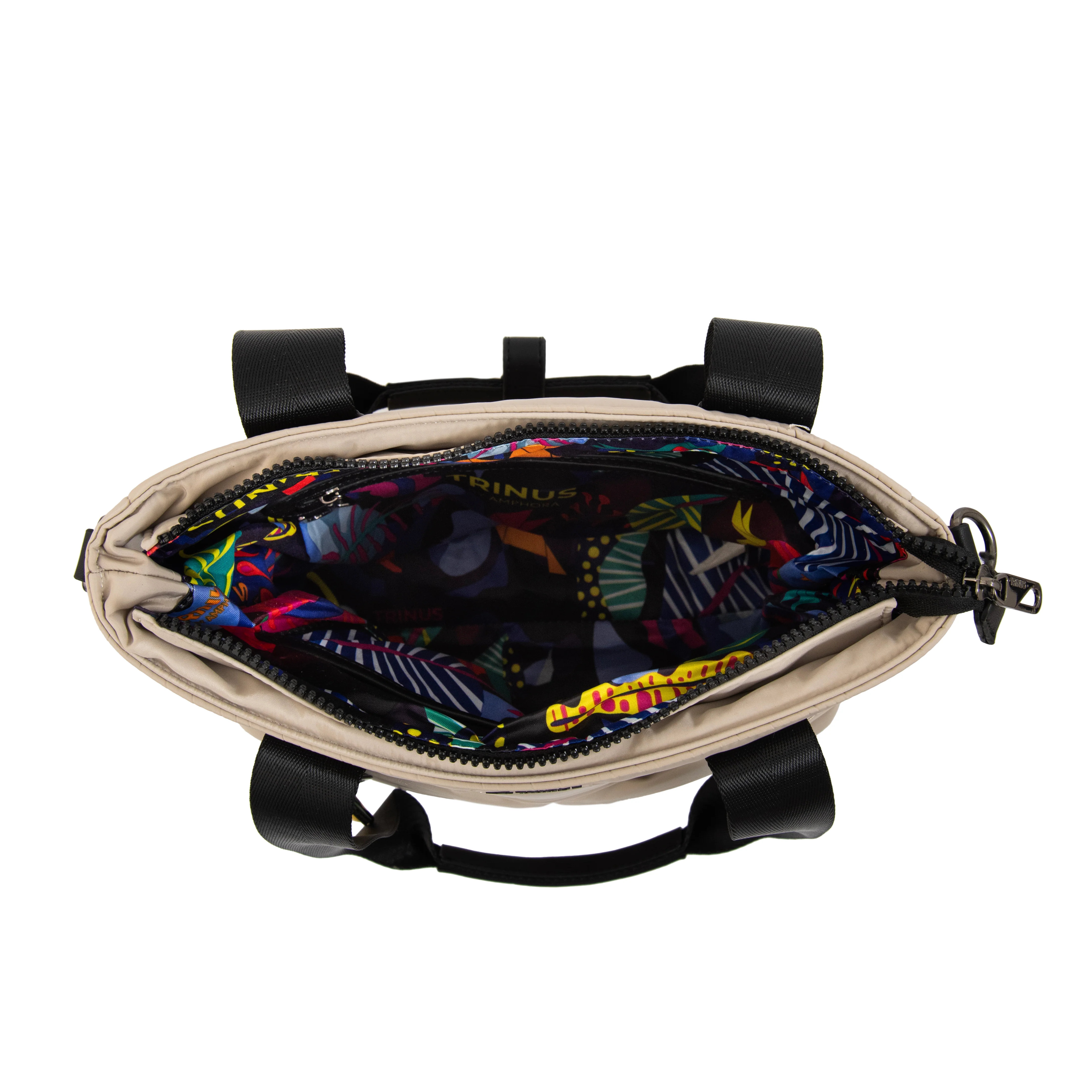 SHOPPING BAG TIANA BEIGE - Image 5