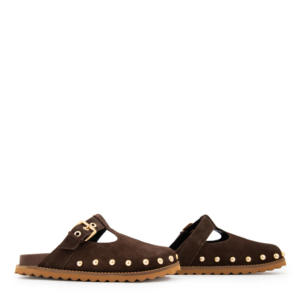 SLIPPER CRYSTAL MARRÓN - Image 2