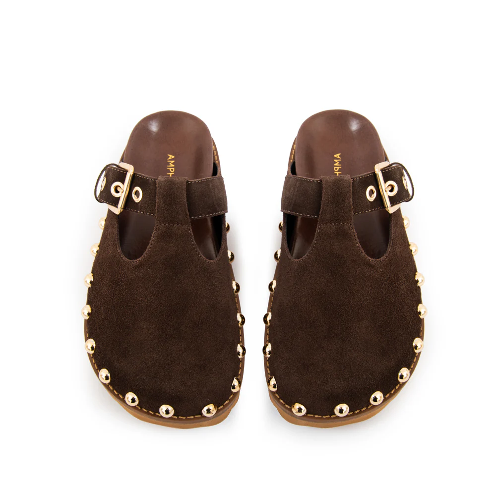 SLIPPER CRYSTAL MARRÓN - Image 3